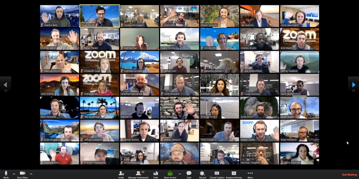 Vídeo Conferência multiplos usuários - Zoom